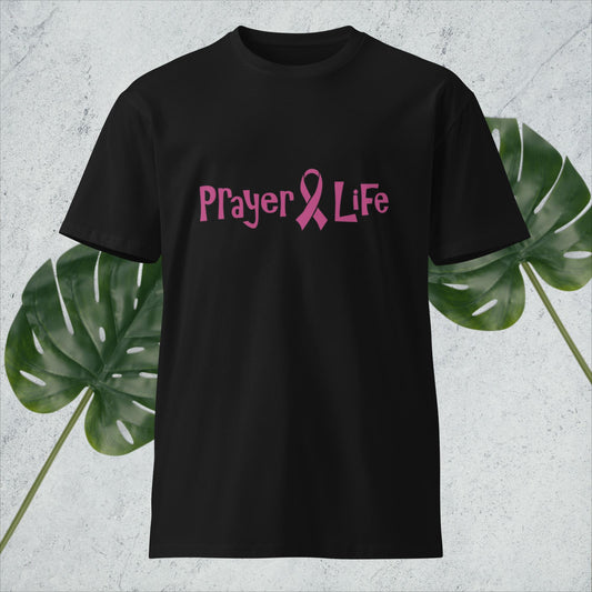 Prayer life Breast Cancer Awareness T-shirt